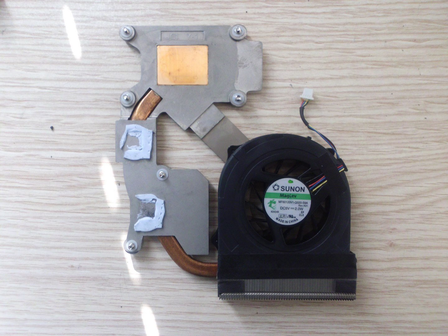 @ORIGINAL HP 4525S FAN & BAKIR BLOK 613291-001 MF60120V1-Q020-